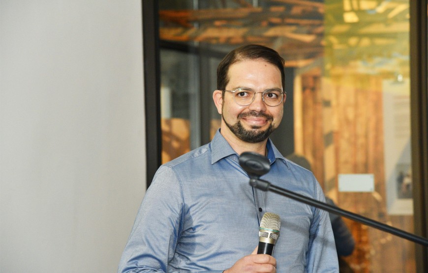 Nourdin Labidi bei dem Zentrum Baukultur Rheinland-Pfalz, Mainz